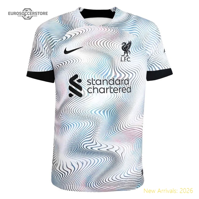 Authentic 2022-2023 Liverpool Away Vapor Player Issue Shirt (virgil