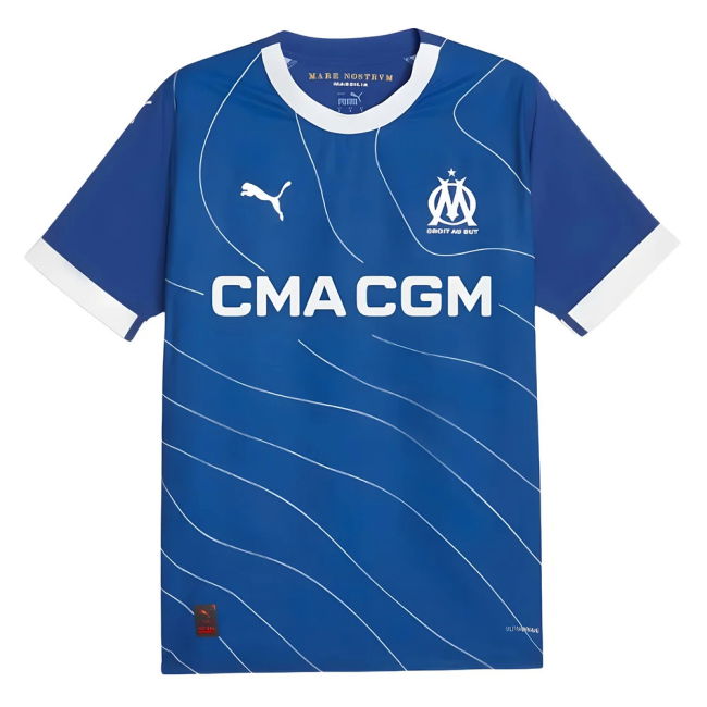Marseille Official 2023-2024 Away Soccer Jersey - Team Spirit