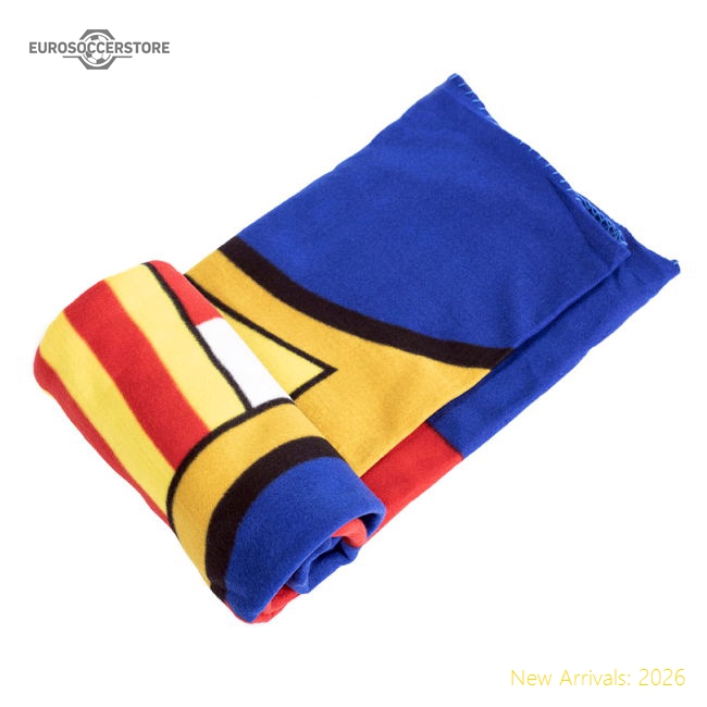 Fc Blaugrana Logo Fleece Blanket - Competitive Price - Supporter Edition