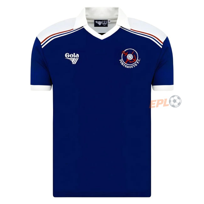Portsmouth 1980-82 best price Home Soccer Jersey | official