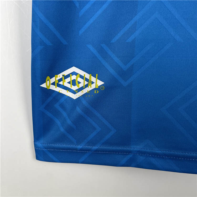 9394 Napoli Retro Football Shirt Home Blue Soccer Shirt - Official