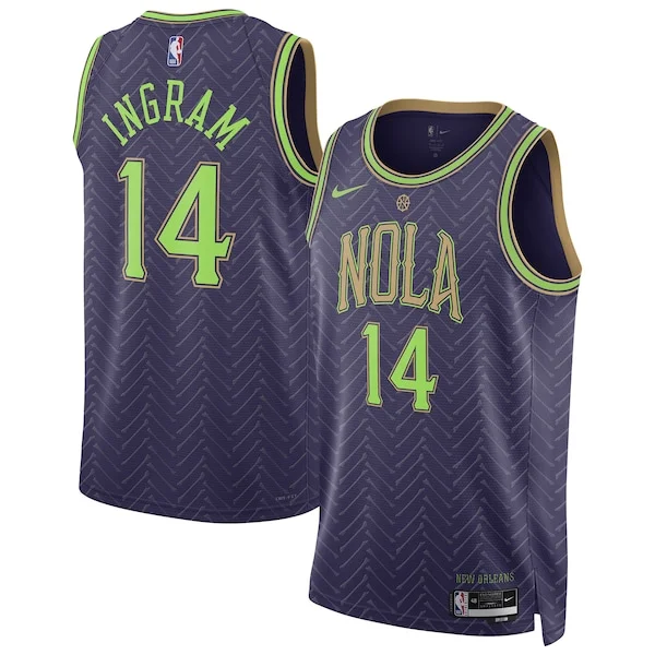 Brandon Ingram NOP Swingman Jersey - premium classic athletic