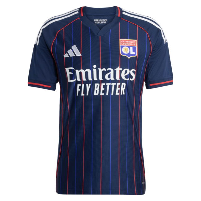 Olympique Lyon Stylish Away Jersey 2025-2026 #87