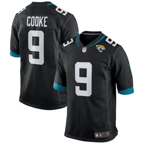 None Logan Cooke Game Jersey - Black | NFL Player Jersey | NFL Footbal
