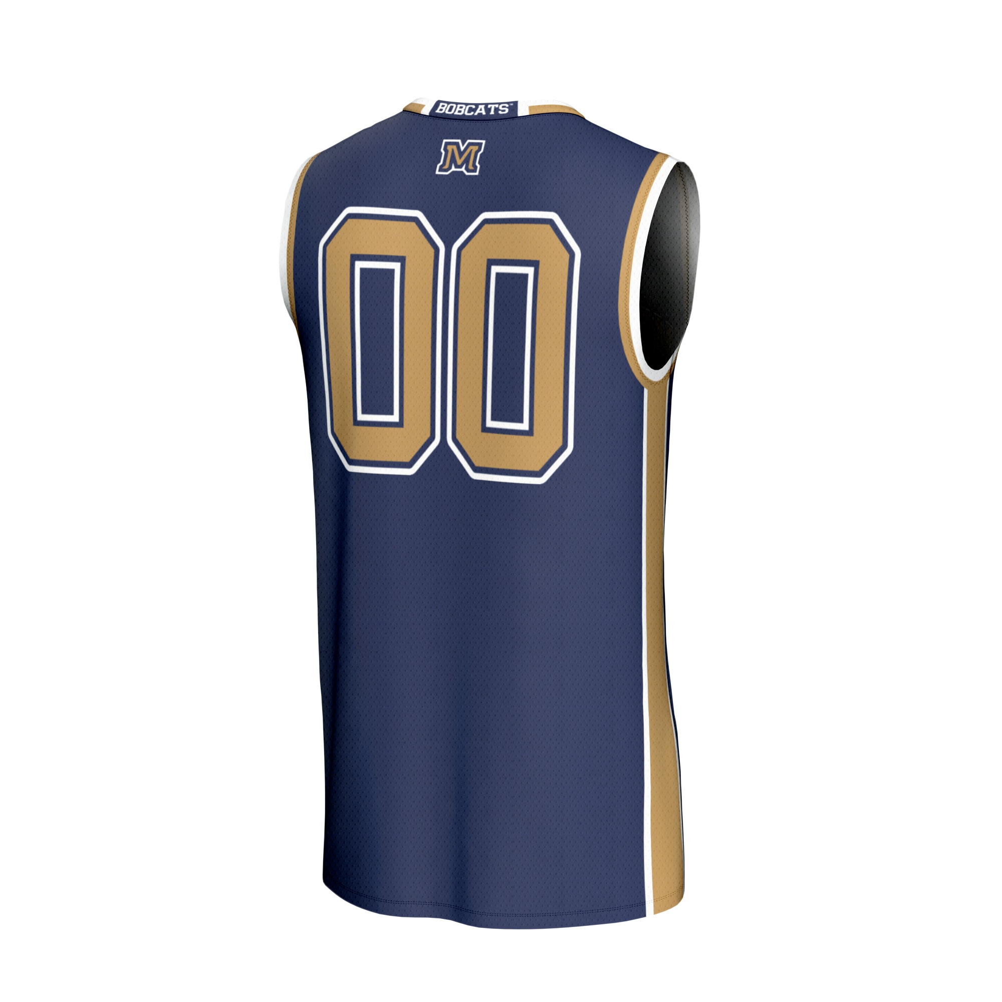 [NJP] Montana State Bobcats GameDay Greats Unisex Lightweight Basketball Fashion Jersey - Navy