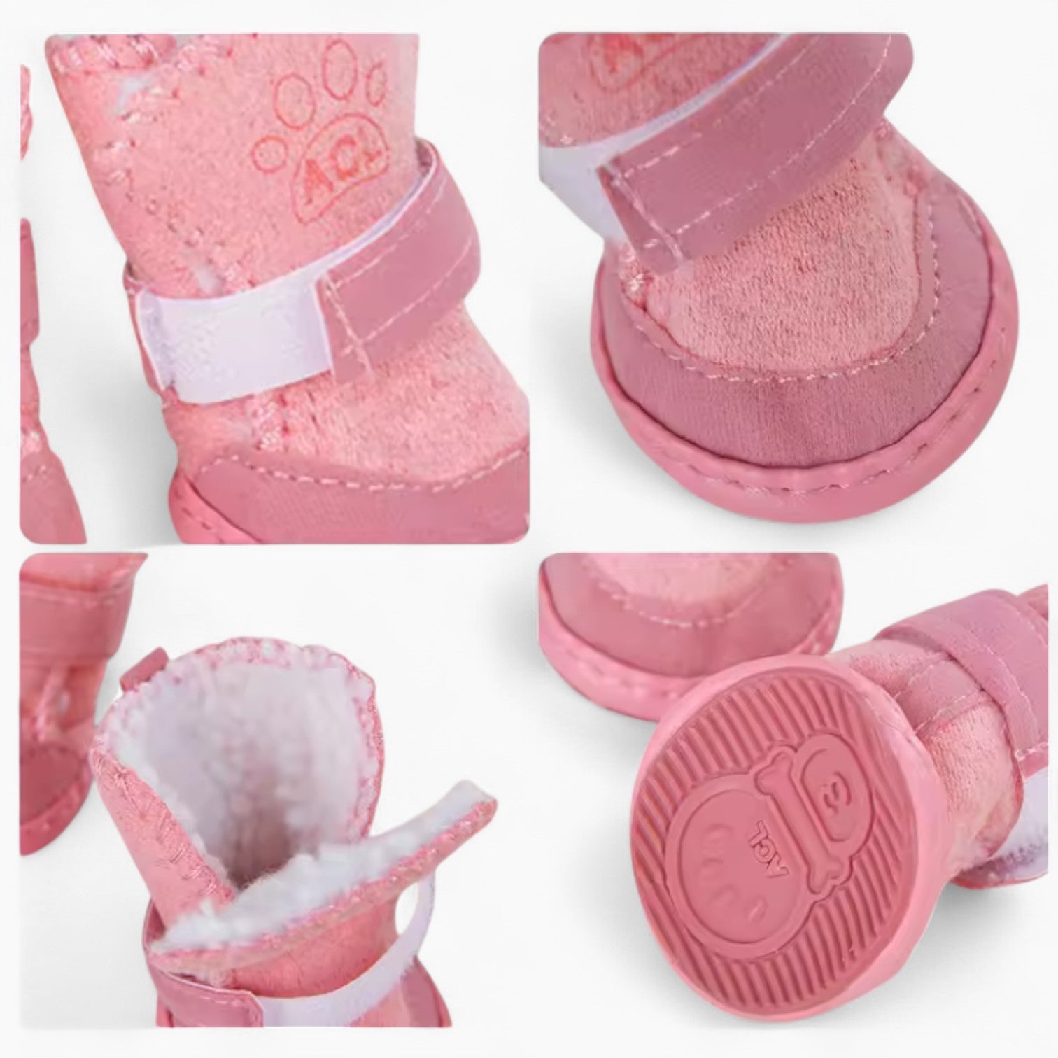 Bulldogs – Anti-skid Fleece-lined Dog Shoes Pet Gear | Breed-optimized