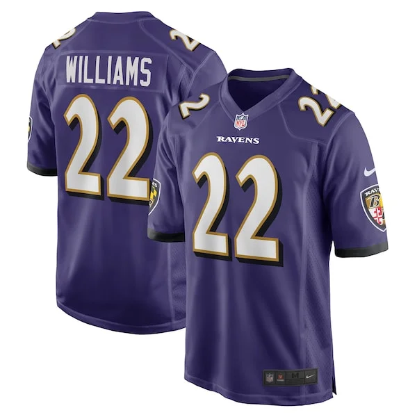 Performance Baltimore Ravens Game Jersey - Premium Purple NFL Fan J...