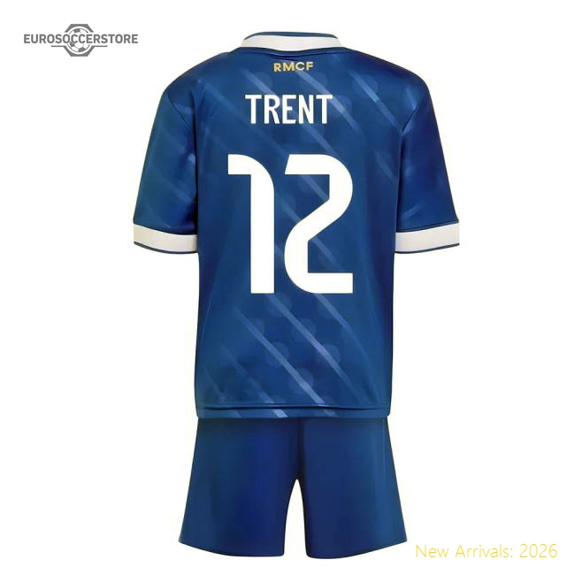 Authentic 2025-2026 Real Madrid Third Youth Kit (Trent 12)