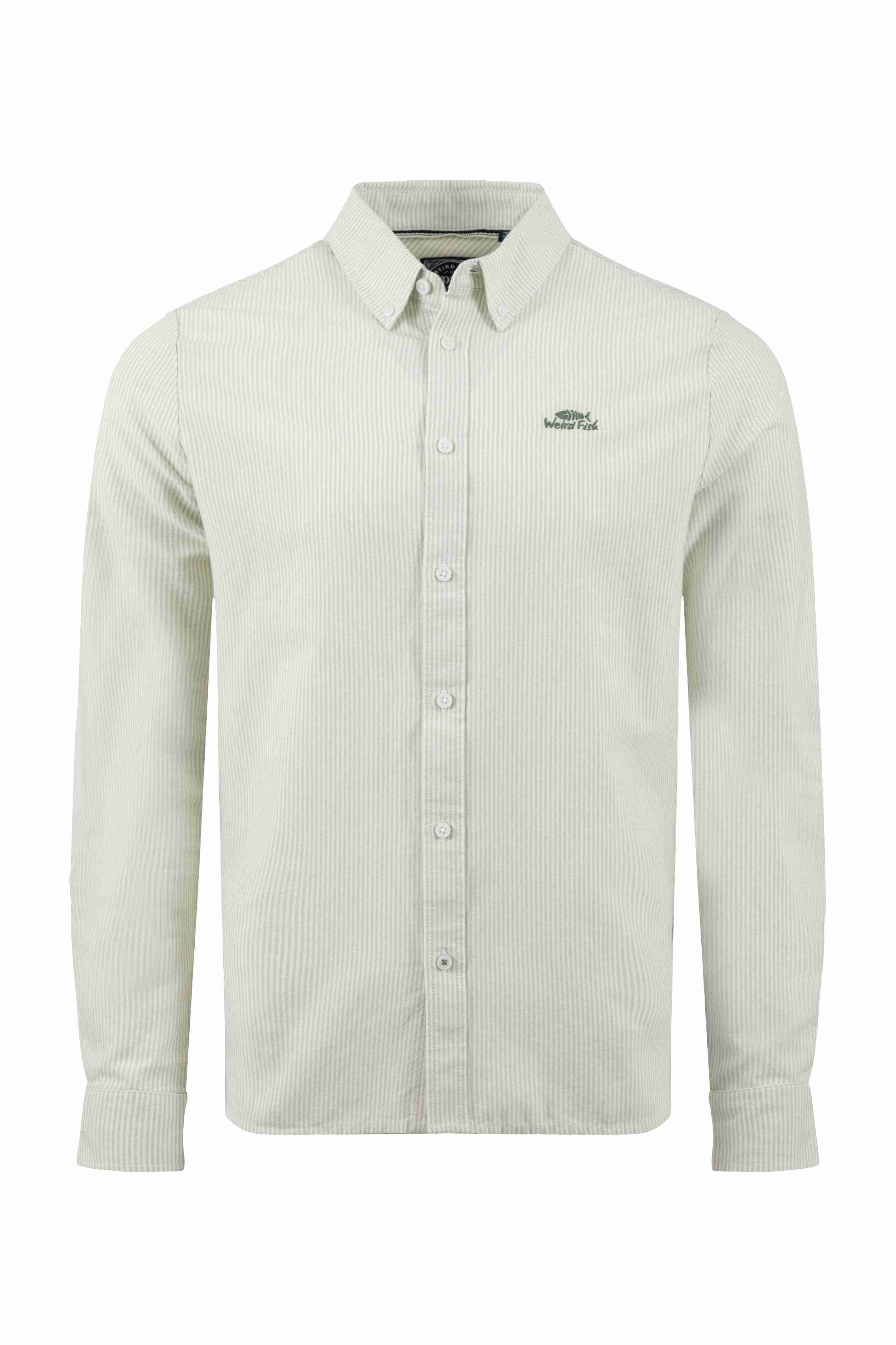 Benedict Button Down Oxford Shirt Laurel Green