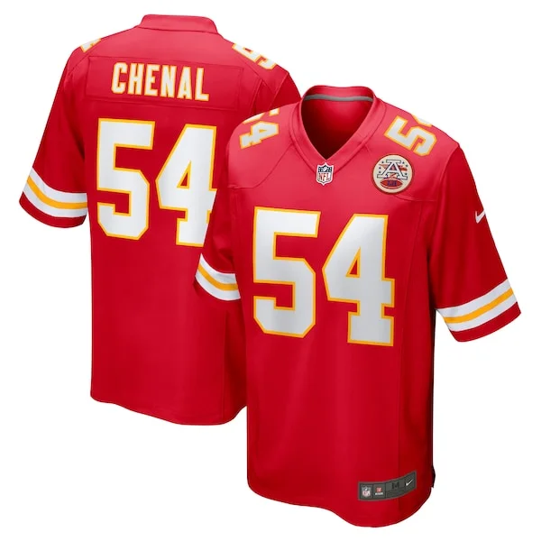 Kansas City Chiefs Game NFL Jersey - Red | Premium Football Apparel