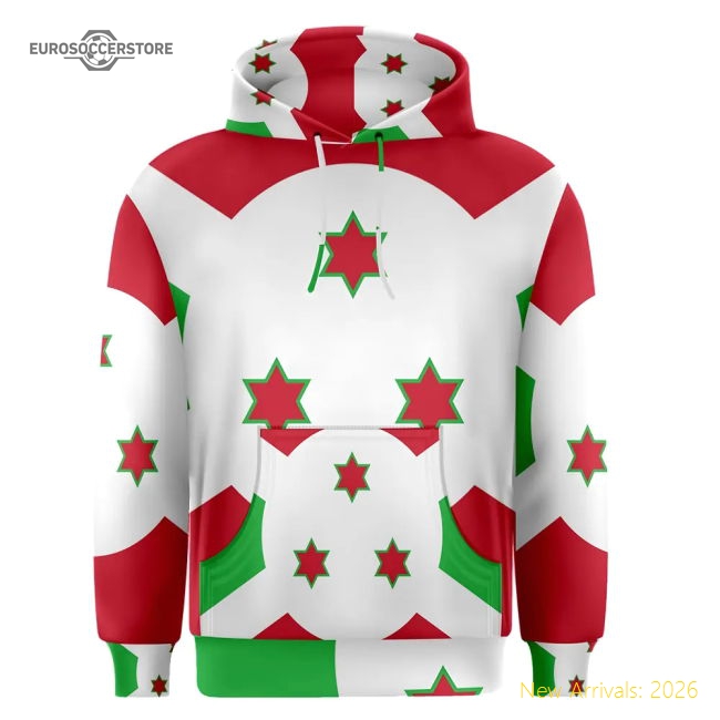 Burundi Sublimated Flag Hoody - Cost-effective - Fan Collection