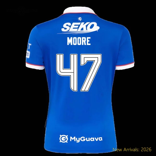 Sophisticated Womens Football Team Moore Jersey 2025-2026 Soft-touch