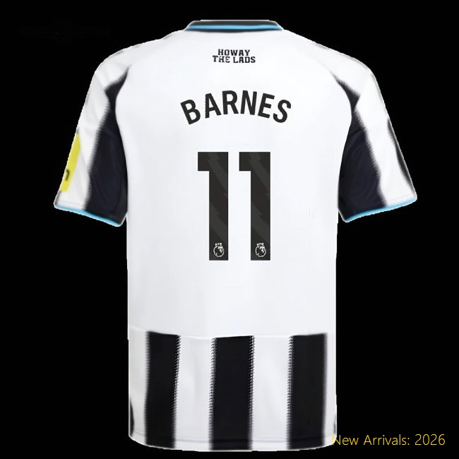 2025-2026 Newcastle Kids Comfortable Jersey Barnes Performance Fabric