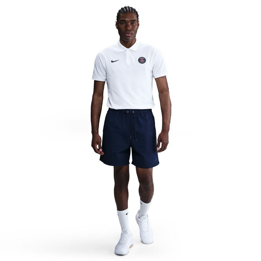 [EFKS] Paris Saint Germain Polo Dri FIT White/Midnight Navy Kit 2.0