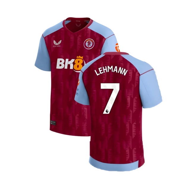 Lehmann 7 Aston Villa Soccer Club Fan Jersey - Adults Version