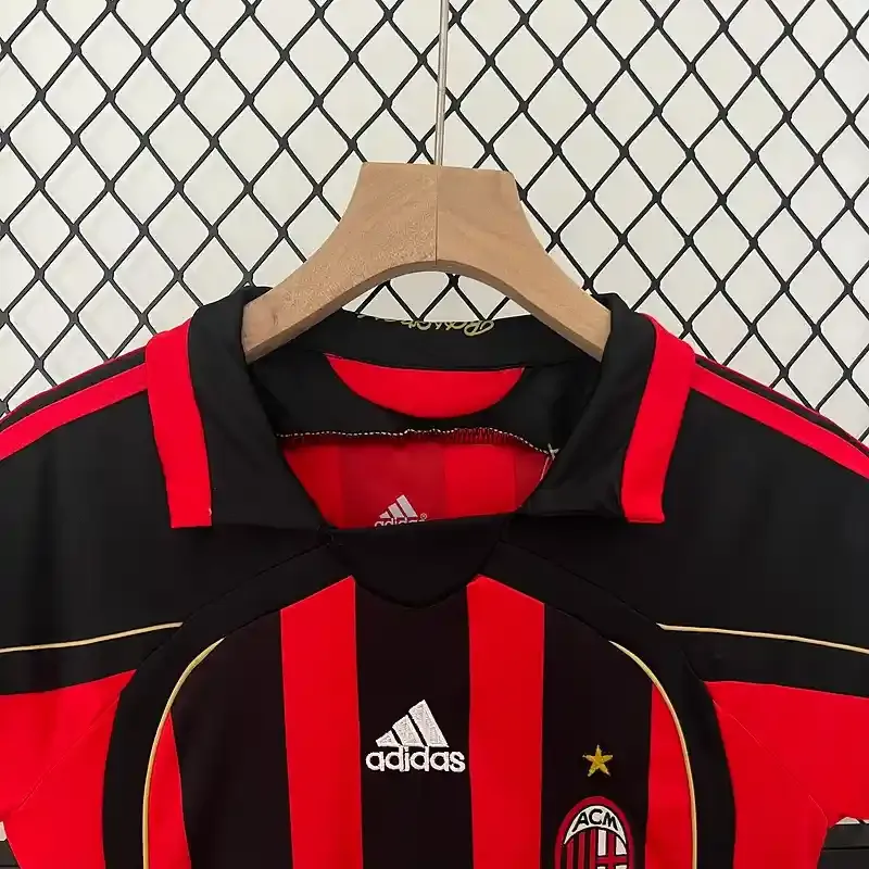 Cheap 2006-2007 Kids AC Milan Jersey retro kit