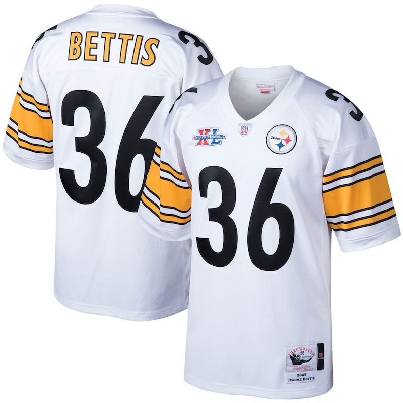 None Jerome Bettis PIT Steelers Classic Genuine Jersey for NFL Fans
