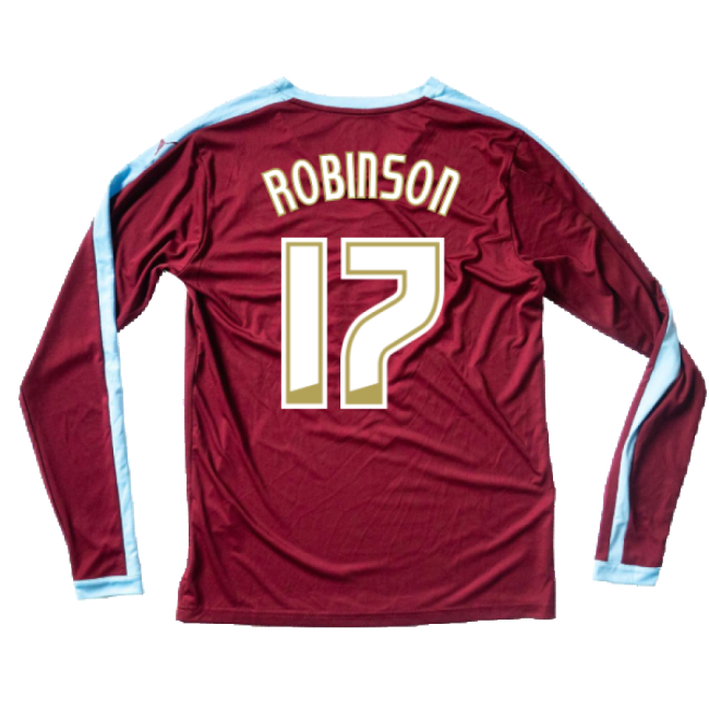 Professional Grade Burnley Long Sleeve Home Shirt Excellent S Robi...