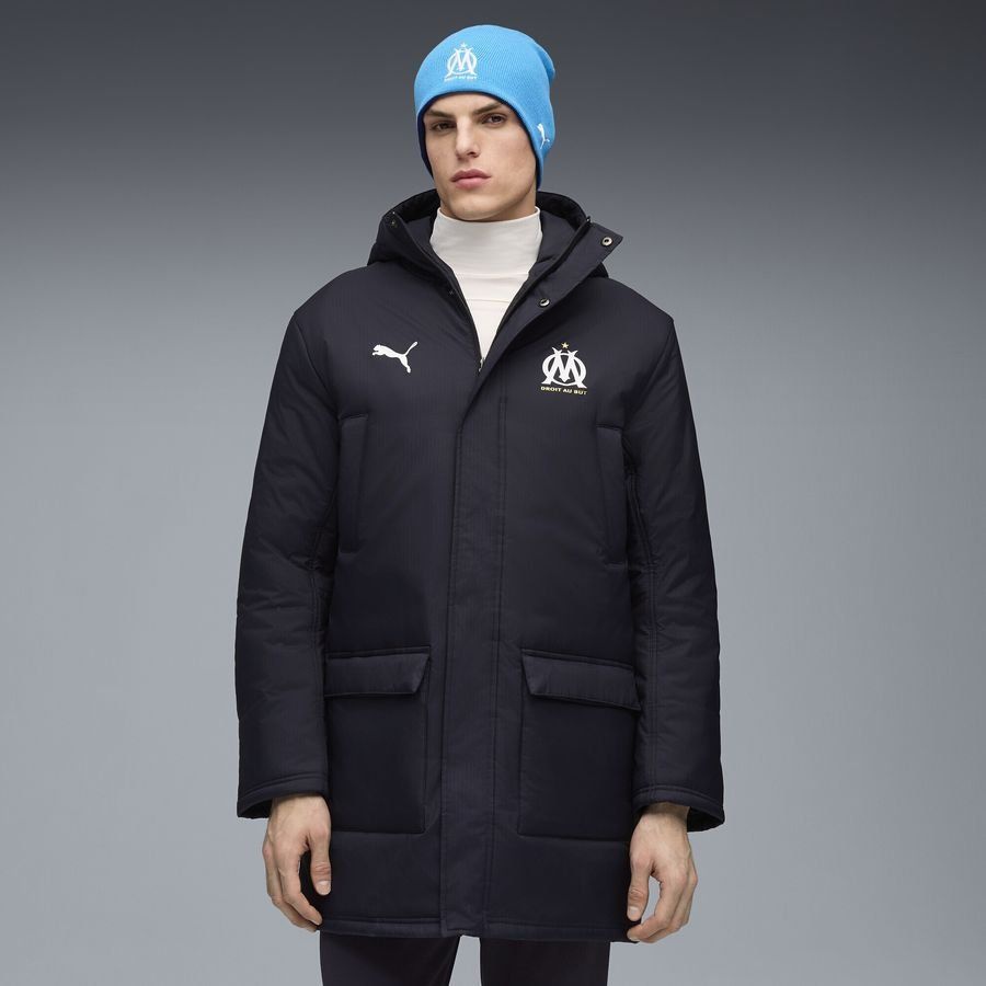 Marseille Winter Jacket - New Navy/PUMA White