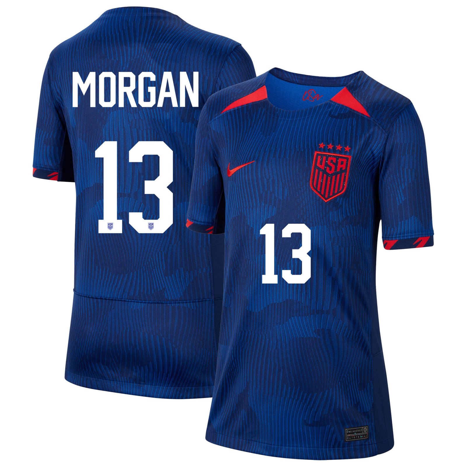 breathable Usa Away Jersey - Nike Official 23/24 premium-grade