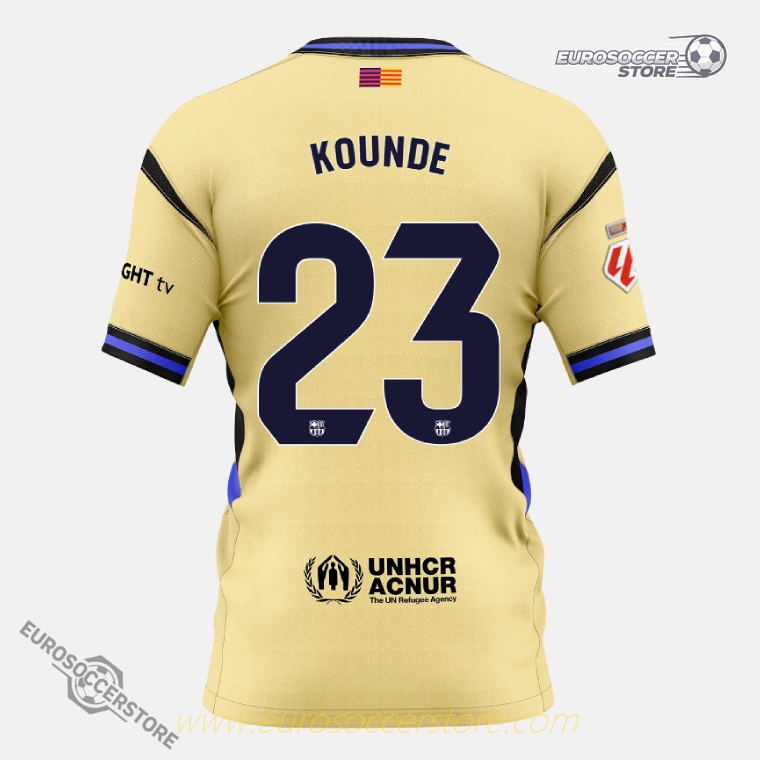 Barcelona Away X Kobe Bryant KOUNDE 23 Jersey 25-26 (Player Version)