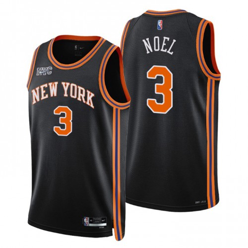 Black Nike York Knicks #3 Clippers Jersey - High-Quality Polyester