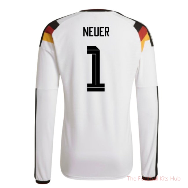 [LK] 2026/27 Germany Authentic Long Sleeve Home Shirt (Neuer 1)