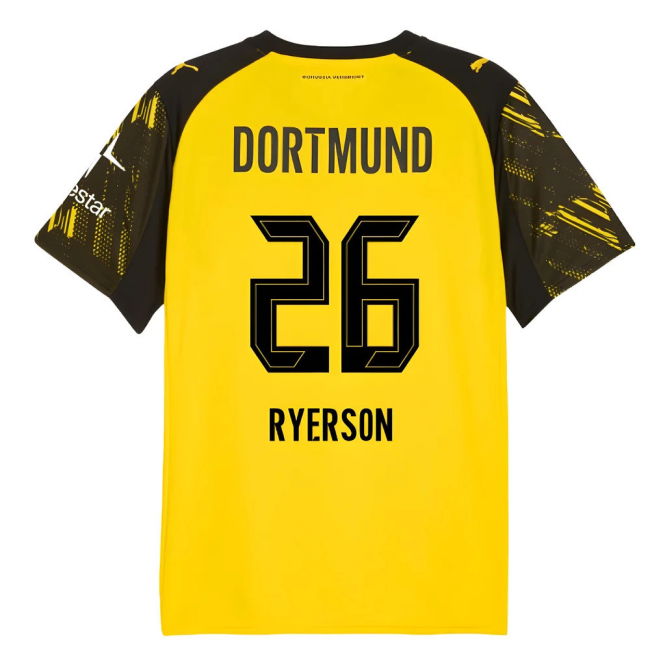 2025-2026 BVB Jersey (Yellow) Reinforced Seams Lightweight