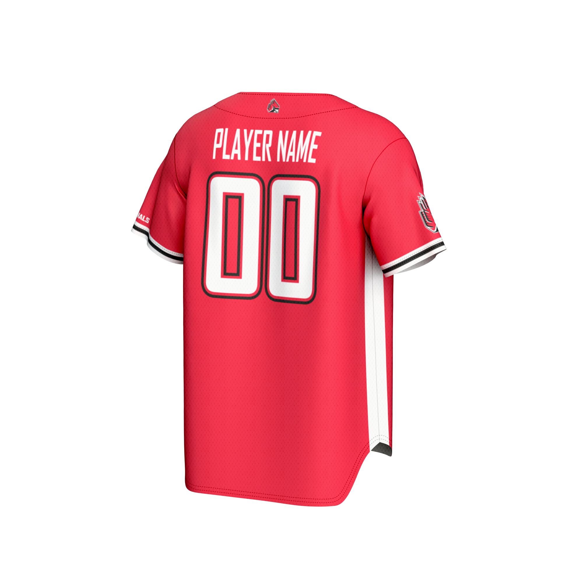 [NJP] Ball State Cardinals GameDay Greats Youth NIL Pick-A-Player Lightweight Baseball Jersey - Cardinal