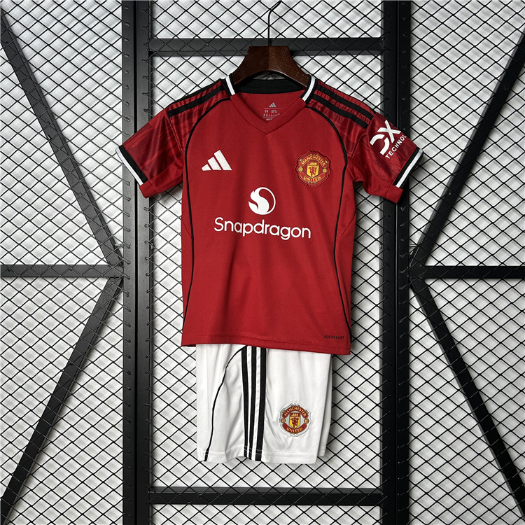 Elite Series Man Utd Kids Manchester United 2526 Home Soccer Kit