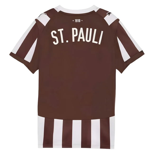2025-2026 St Pauli Home Football Shirt - Kids (Kids) | Official