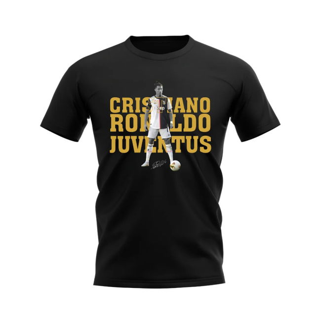 Cristiano Ronaldo Juventus Player football T-Shirt