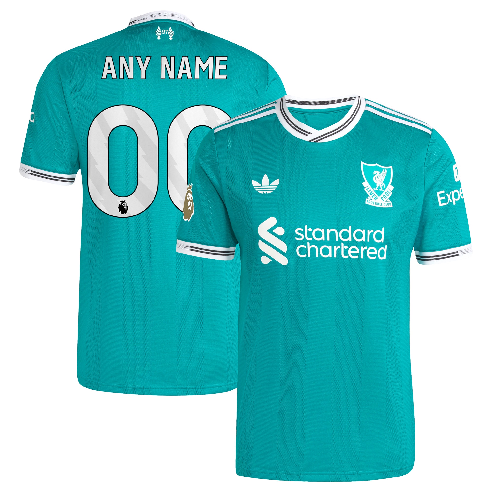 [JED] Women's Liverpool 2025/26 Third Authentic Custom Jersey - Green