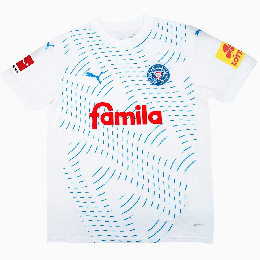 [KK] Holstein Kiel Bundesliga Kits Released 24 25 Home Away Jersey &
