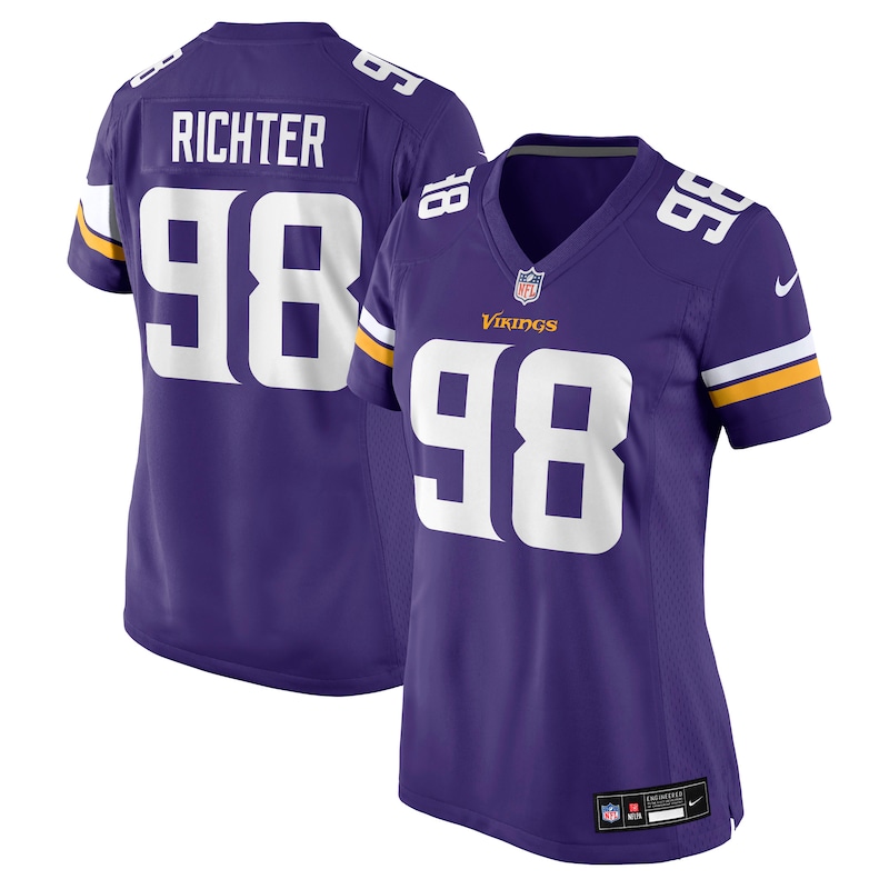 None Bo Richter MIN Vikings Victory Professional Jersey for NFL Fans