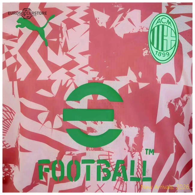 Premium Match-Day 2024-2025 Ac Milan Pre-Match Shirt (Grape)