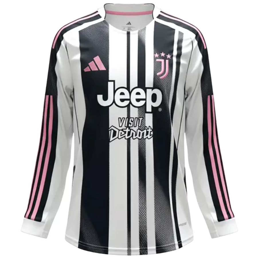 Juventus 2526 Home Long Sleeve Shirt - Official Replica 17633