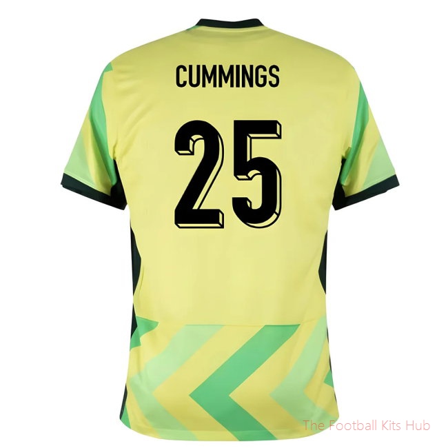 2025-2026 Australia Home Shirt (Cummings 25)