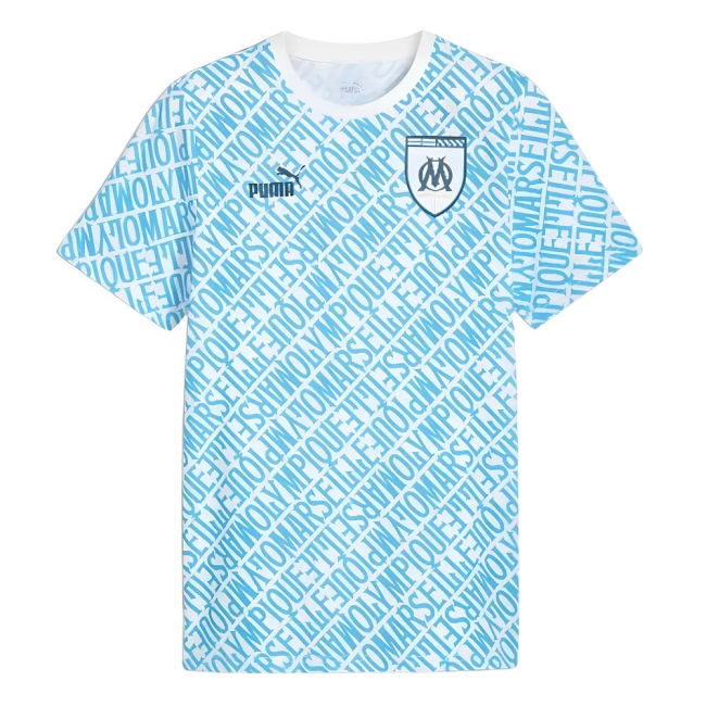 2024-2025 T-Shirt by Marseille ftblCulture AOP (Unisex
