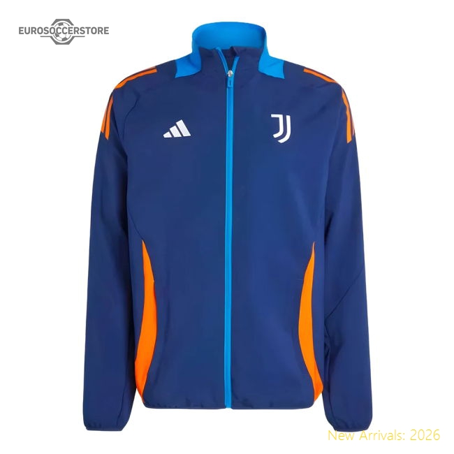 2024-2025 Juventus Presentation Jacket (Navy) For Serie A Fans