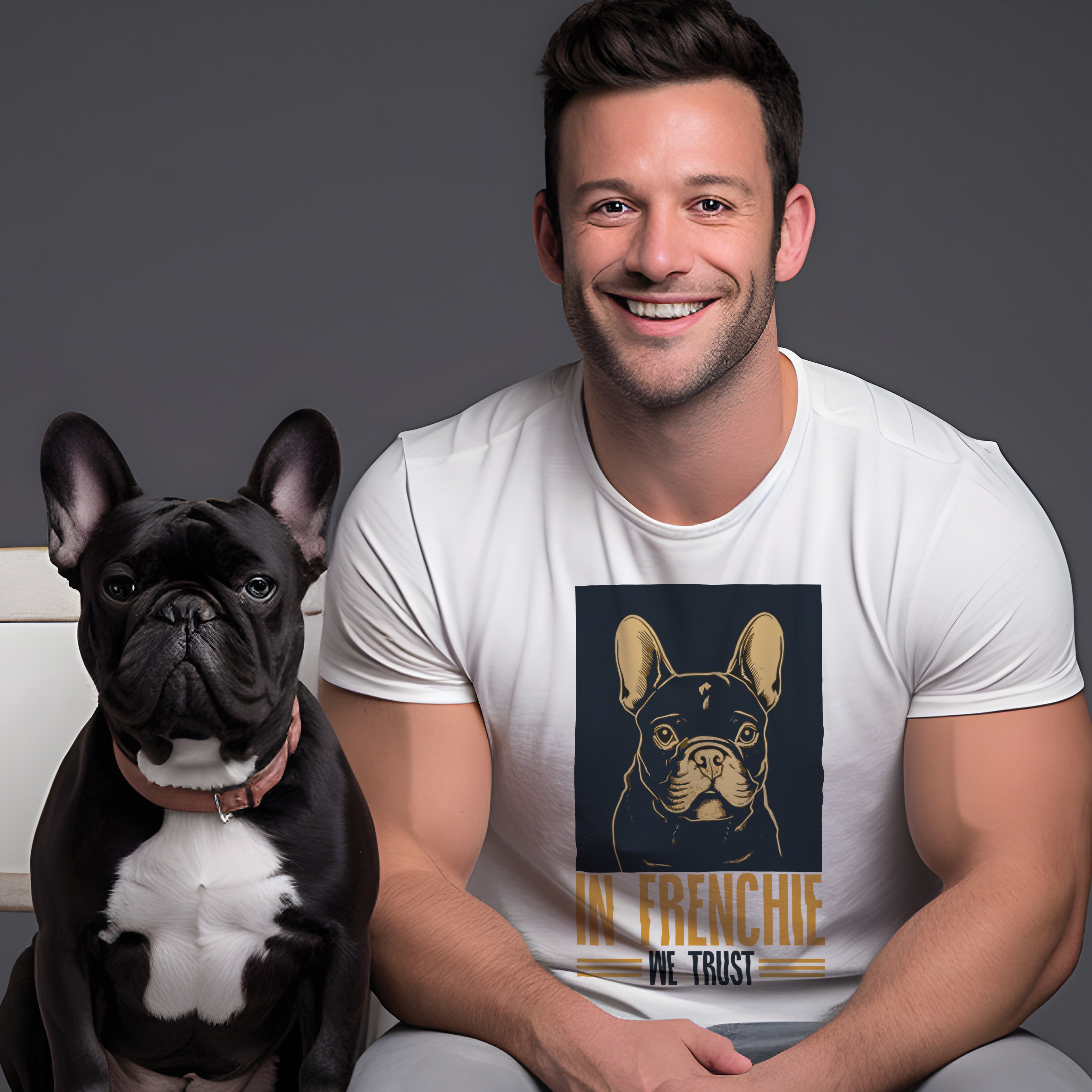 French Bulldog French Bulldog Elegance Unisex T Shirt Frenchie Pet Item