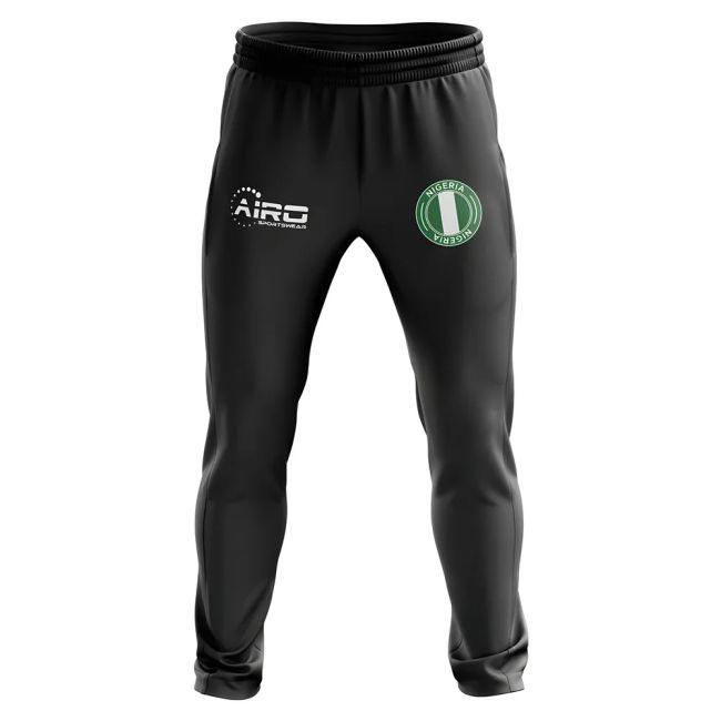 Elite Nigeria Concept Football Training Pants (Black) Premium-Quality