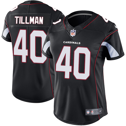 Official NFL Arizona Cardinals #40 Pat Tillman Black Limited Jersey