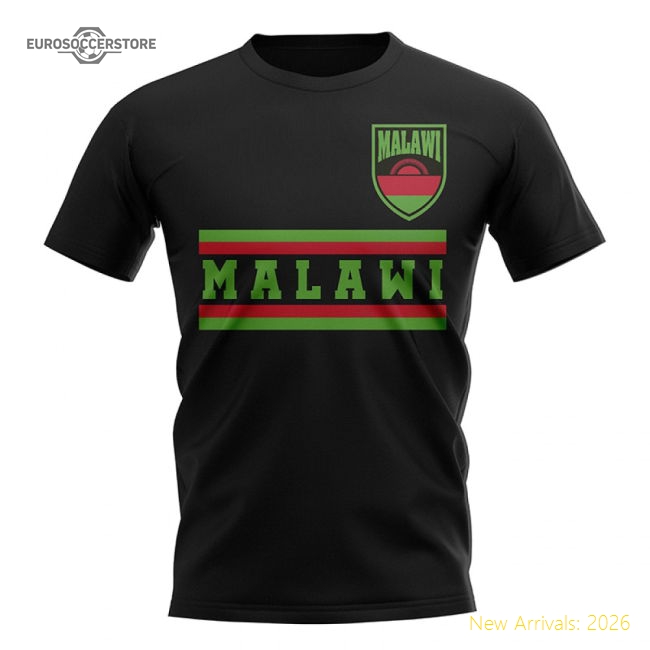 Malawi Core Football Country T-shirt (red) - Match Quality