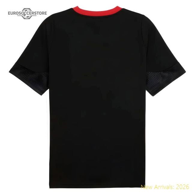 Top-Quality 2025-2026 Ac Milan Training Jersey (Black) (A.Jimenez 20)