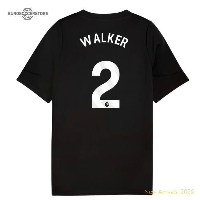 2025-2026 Man City Kids Soft Walker Jersey Performance Fabric