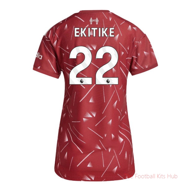 [EFKS] 2026-2027 Liverpool Authentic Home Shirt Womens Ekitike 22