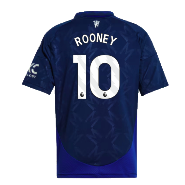 Official Licensed Football Man Utd Away Shirt Kids Rooney #10 Mode...