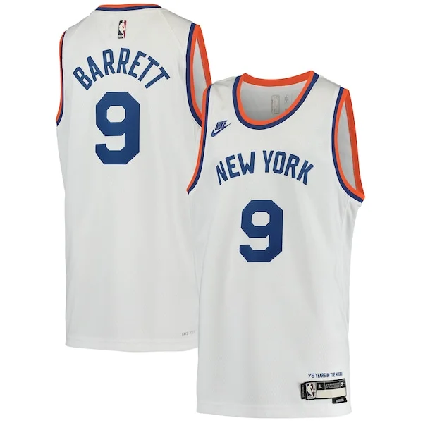 RJ Barrett NYK Basketball Jersey - Reasonable Price - Licensed Product
