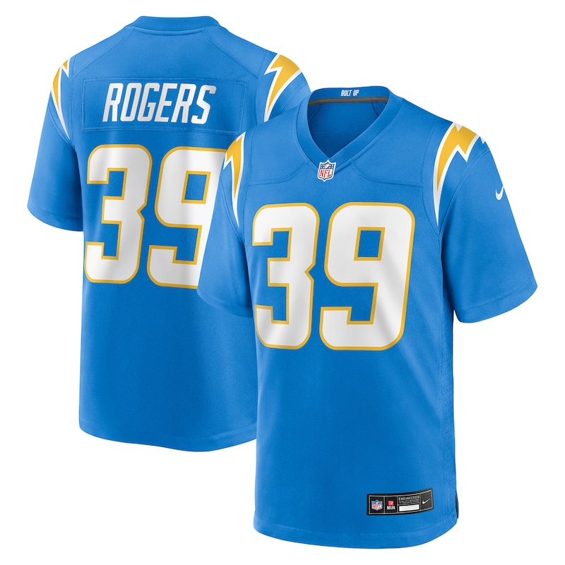 None Eric Rogers LA Chargers Classic Affordable Jersey for NFL Fans